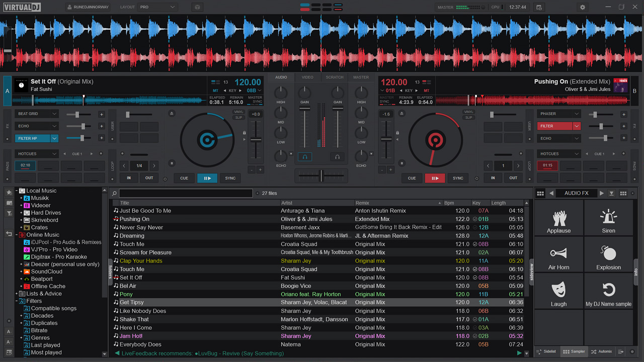 Virtual dj studio mixer free download for mac