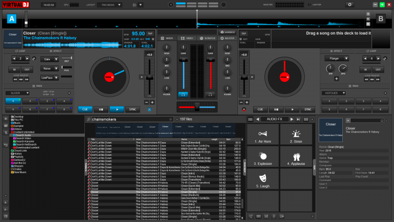 Can i download contentunlimited songs from virtual dj download
